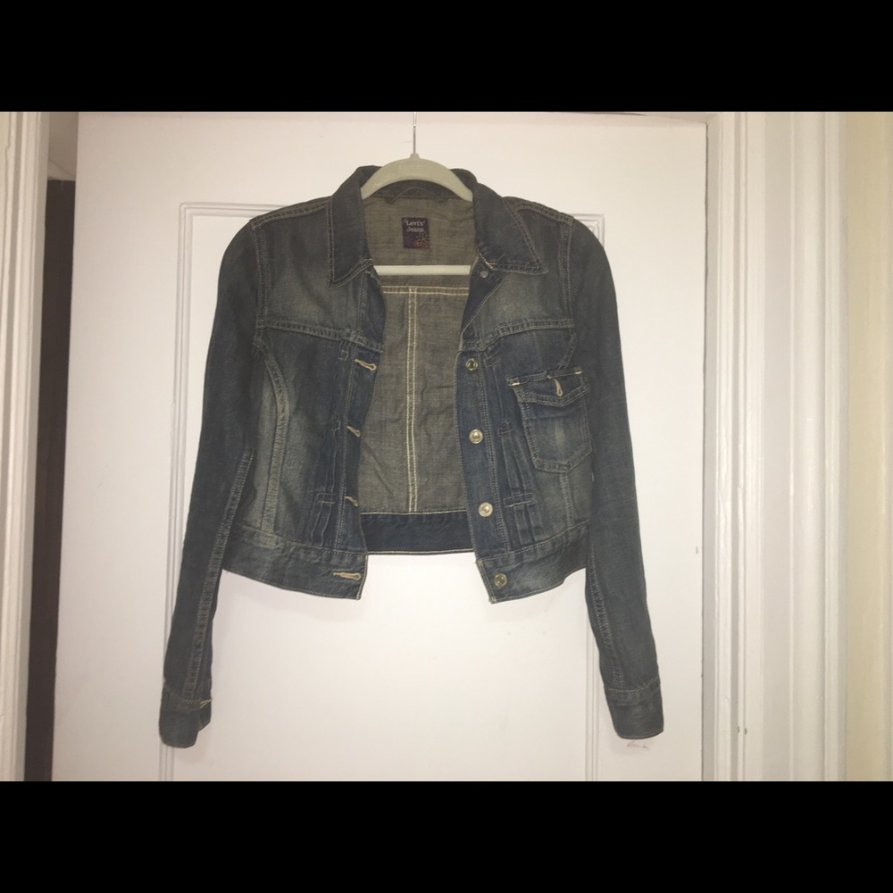 Lévis Crop Denim Jacket